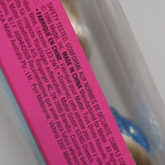 RARE European New International Sparkle Beach Barbie 1995 European - Picture 7 of 8